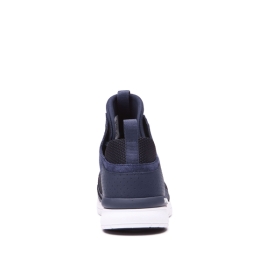 Mens Supra High Top Shoes METHOD Navy/Black/white | AU-52830